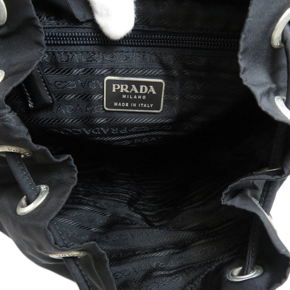 Prada logo Backpack Rucksack Daypack - Picture 5 of 11
